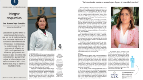 Two AMSA Fellows give an interview in the “Mexican Leaders” magazine, August 2021.