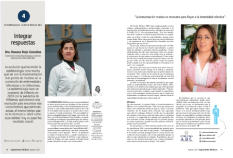 Two AMSA Fellows give an interview in the “Mexican Leaders” magazine, August 2021.
