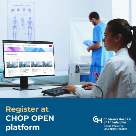 Register at CHOP OPEN platform