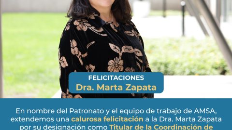 Congratulations Dr. Marta Zapata