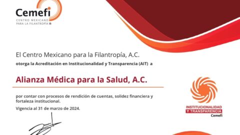AMSA recibe Acreditación en Institucionalidad y Transparencia (AIT)